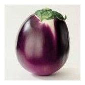 melanzana tonda viola Brillant